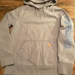 Womens carhartt light blue pullover hoodie